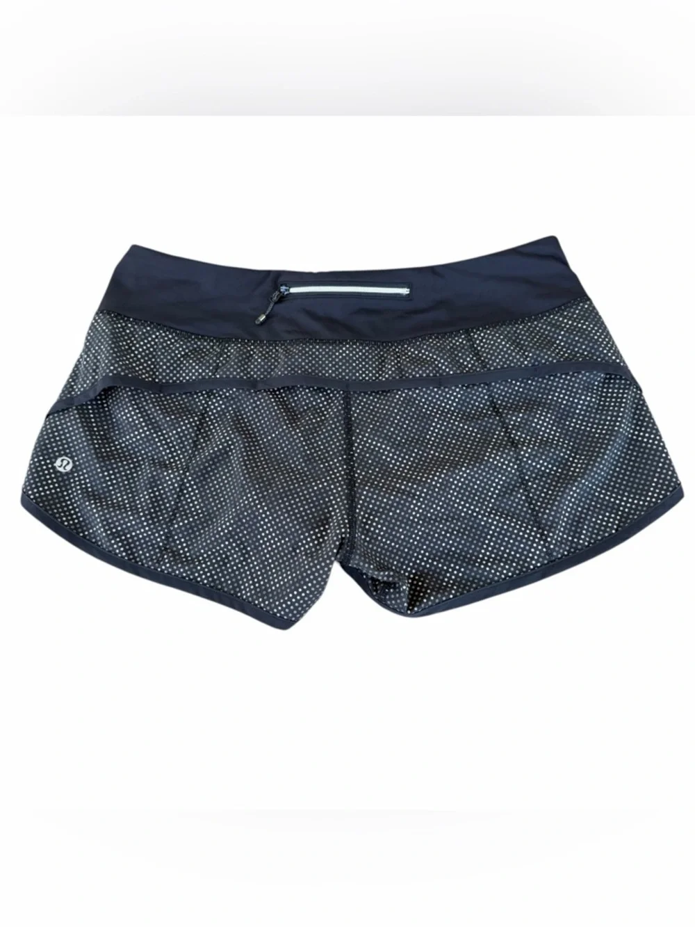 Lululemon Speed Short Reflective Lights Out Special Edition W7F54S 2.5” Size 8